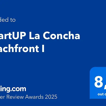 Apartup La Concha Beachfront I